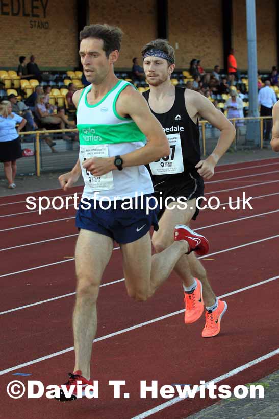 3000 metres, 2022 NEGP Monkton No. 6, Wednesday, Aug. 10th. Photo: David T. Hewitson/Sports for All Pics